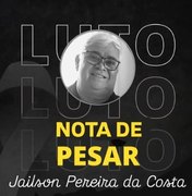 Morre Jailson Pereira da Costa ex-presidente da Câmara de Maragogi