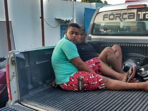 Jovem é preso e adolescente apreendido com simulacro de arma de fogo no Agreste