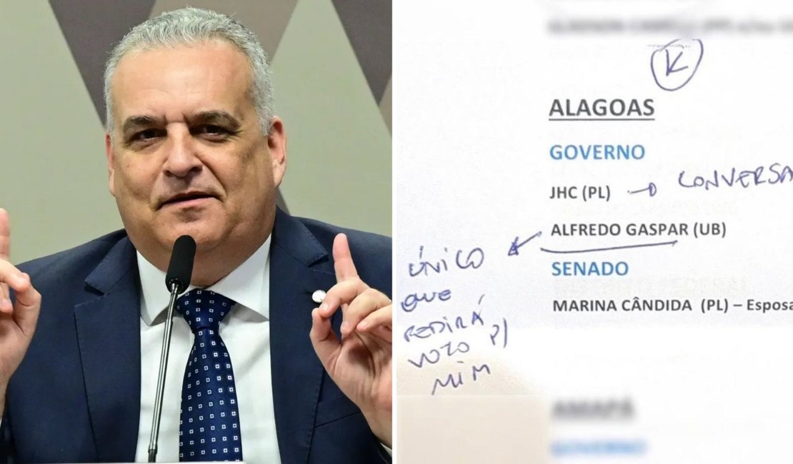 Filiação de Gaspar ao PL confirma plano vazado em anotações de Flávio Bolsonaro