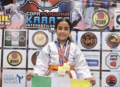 Arapiraquense é campeã no 2º Campeonato Alagoano Open de Katarê em Maceió