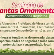 Prefeitura e Sebrae promovem Seminário de Plantas Ornamentais em Viçosa