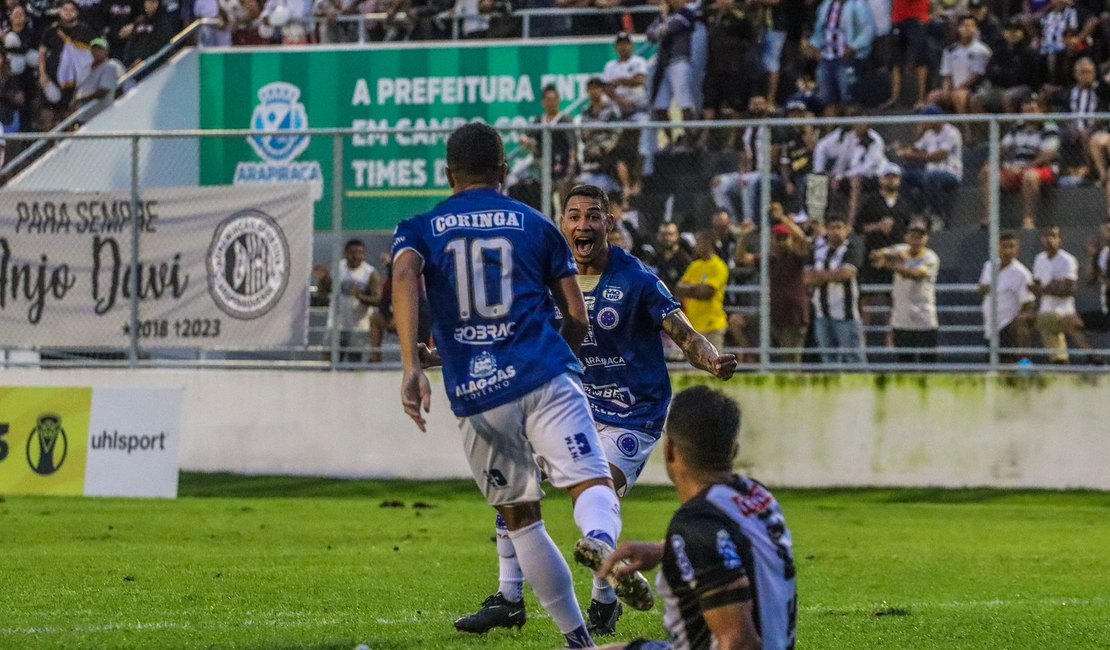 ASA 0 x 2 CRUZEIRO-AL - venceu quem tem o melhor time