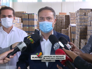 Renan Filho diz que Estado está pronto para imunização: “Queremos a vacina”