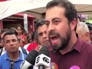 Guilherme Boulos é o primeiro presidenciável a visitar Alagoas