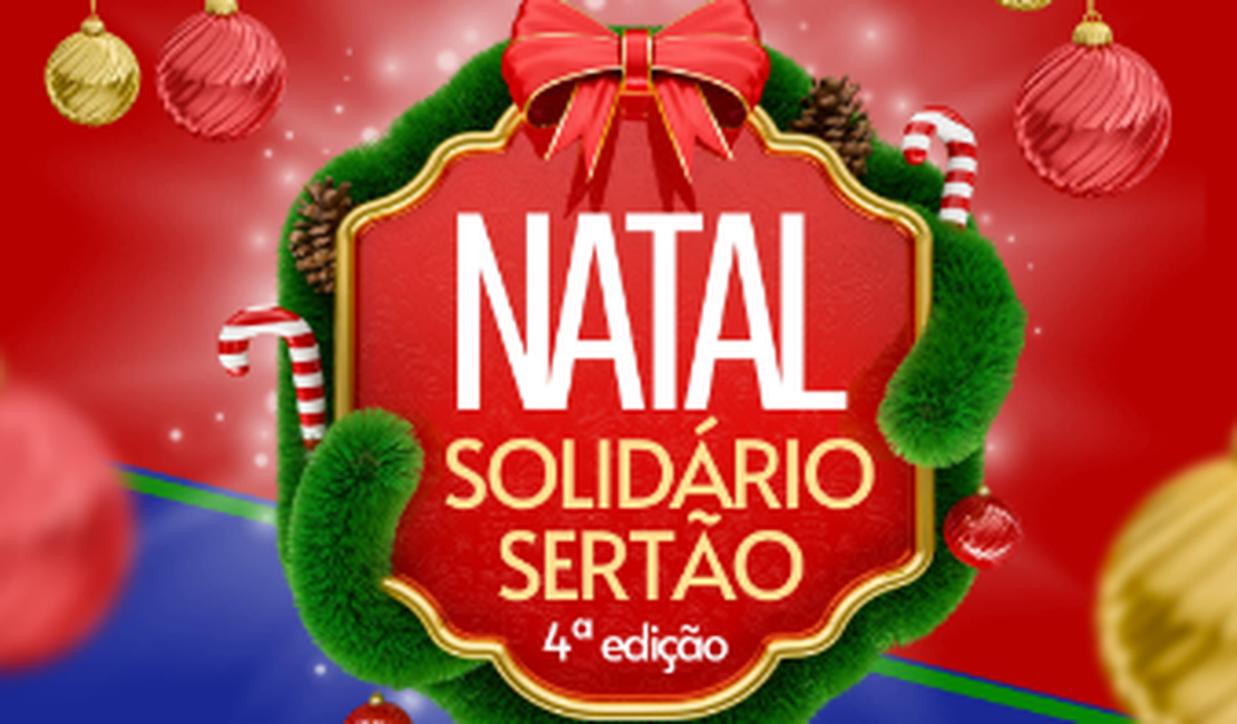 Campanha Natal Solidário no Sertão Alagoano vai presentear crianças carentes da região