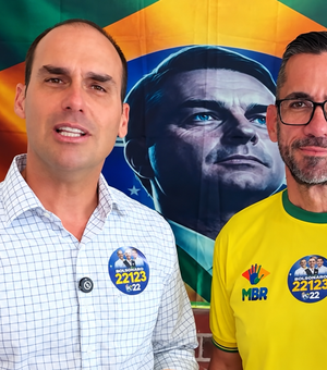 Nos EUA, Leonardo Dias se consolida como candidato da família Bolsonaro em Alagoas