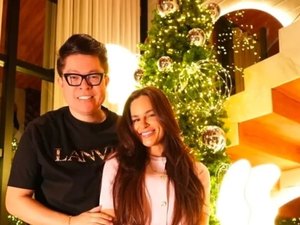 Pâmella Holanda celebra 1º Natal com DJ Ivis após agressões do artista