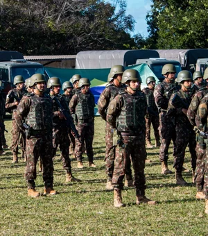 300 militares do Exército reforçarão a segurança nas eleições em Alagoas