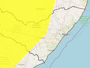 Inmet emite alerta de baixa umidade para 59 municípios de Alagoas