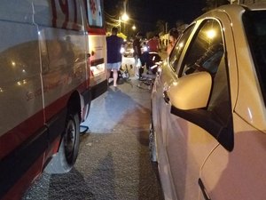 [Vídeo] Acidente envolvendo motocicleta é registrado em Arapiraca