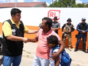 Secretário Carlos Gonçalves acompanha reforço no efetivo de guardas municipais na ronda escolar em Rio Largo