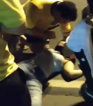 Vídeo: Colisão entre carro e moto deixa dois feridos na BR 104
