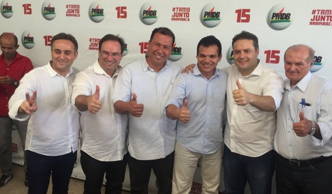 PMDB define Ricardo Nezinho e Yale como candidatos a prefeito e a  vice de Arapiraca