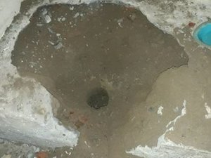 Agentes descobrem buraco em cela do Baldomero Cavalcanti