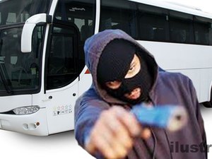 Criminosos assaltam passageiros de ônibus na BR 101 em Novo Lino