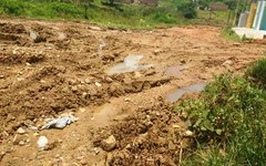 Buracos e lama atormentam moradores do Zélia Barbosa
