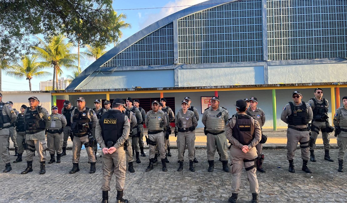 PM mobiliza mais de 250 policiais para garantir a segurança durante as provas do Enem 2024