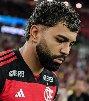 Por decisão da diretoria do Flamengo, Gabigol está fora da partida contra o Atlético-MG