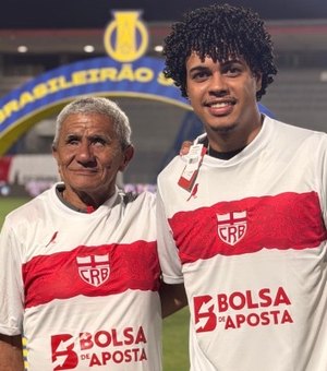 Bolsa de Aposta e CRB levam torcedor cego para realizar sonho no Rei Pelé