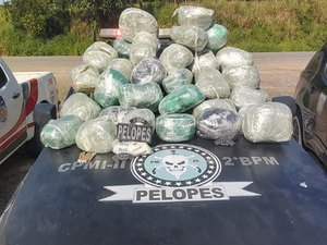 Policiais do 2º Batalhão apreendem drogas que seriam distribuídas em Maceió