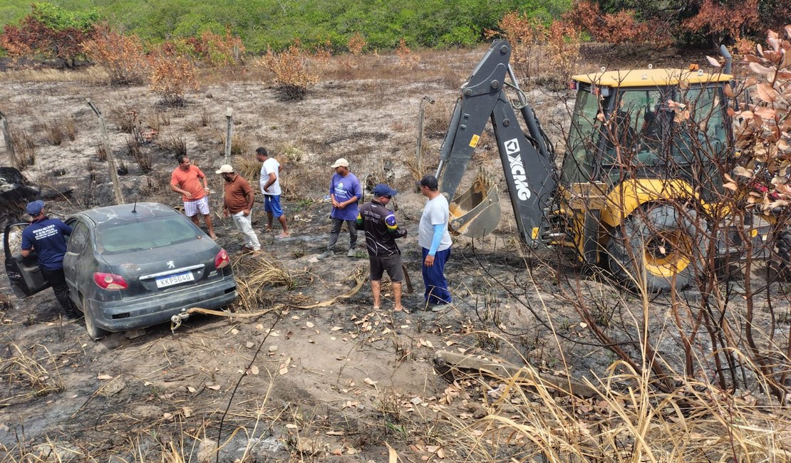 Condutor perde controle direcional do veículo e sofre acidente em Maragogi