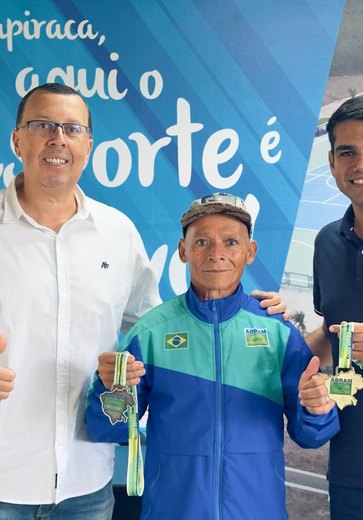Atleta arapiraquense é campeão no 23º Campeonato Brasileiro Master de Atletismo em São Paulo