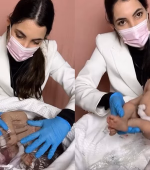 Influencer realiza parto de bebê reborn, é criticada e desabafa
