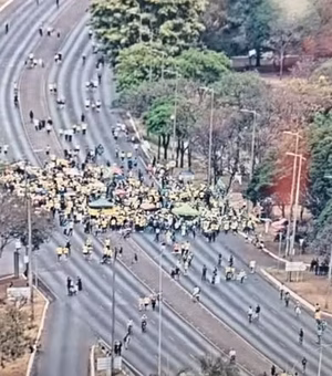 Partidos de direita fazem manifestações com críticas ao STF e ao ministro Alexandre de Moraes