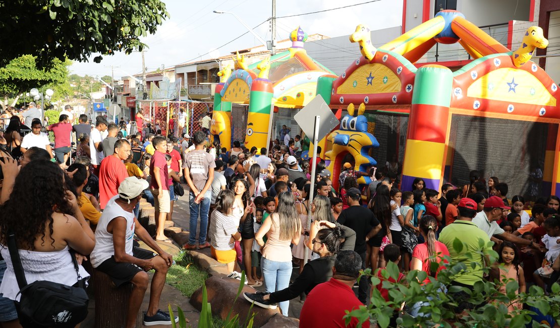 Feira Grande comemora o Dia das Crianças com festa, cultura e valorização da identidade local