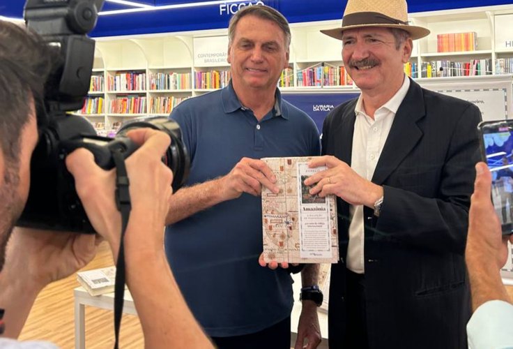 Alagoano Aldo Rebelo ‘assanha’ militância de esquerda com recepção a Bolsonaro em lançamento de livro