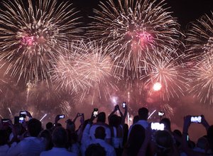Bombeiros alertam para cuidados com fogos de artifício no réveillon