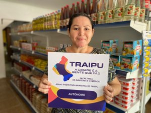 Microempreendedores e autônomos de Traipu beneficiados com auxílio recebem visita da Secretaria de Indústria e Comércio
