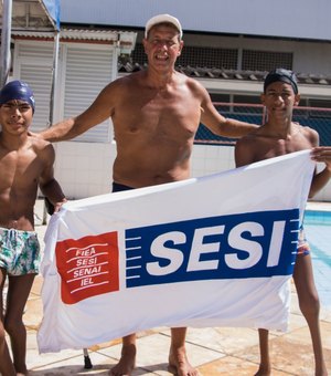 Nadadores do Sesi/AL superam deficiência e se tornam campeões nacionais