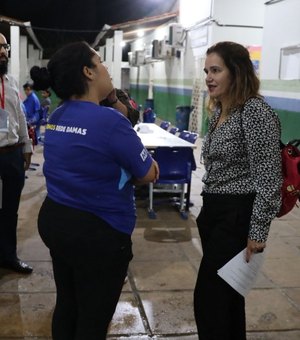 Fiscalização do MPAL sobre programa EJAI chega a uma das escolas mais precárias de Maceió