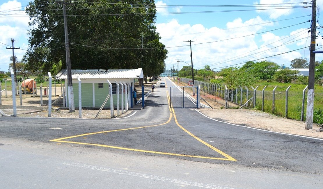 Governador inaugura pavimentação asfáltica das vias do complexo prisional