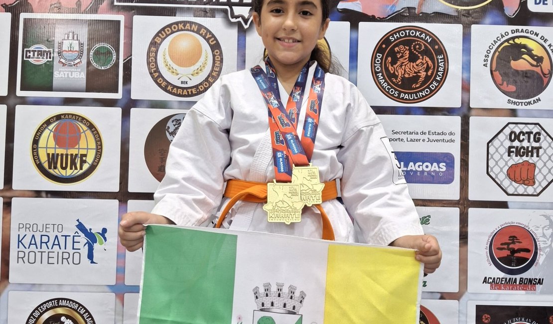 Arapiraquense é campeã no 2º Campeonato Alagoano Open de Katarê em Maceió