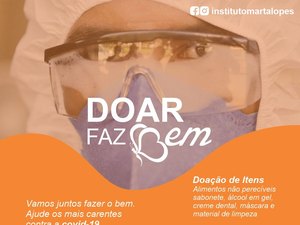 Instituto Marta Lopes realiza campanha para arrecadar doações