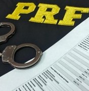 Foragido da Justiça do ES é preso pela PRF em Alagoas