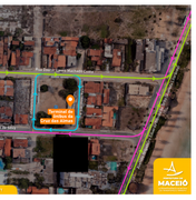 Prefeitura de Maceió implanta binário no bairro da Cruz das Almas