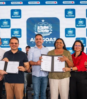 Paulo Dantas autoriza início de construção de Escola do Coração e creche Cria, em Canapi