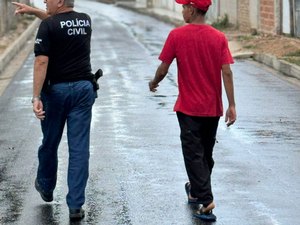 Polícia faz buscas por arma de crime que vitimou jovem em Delmiro Gouveia