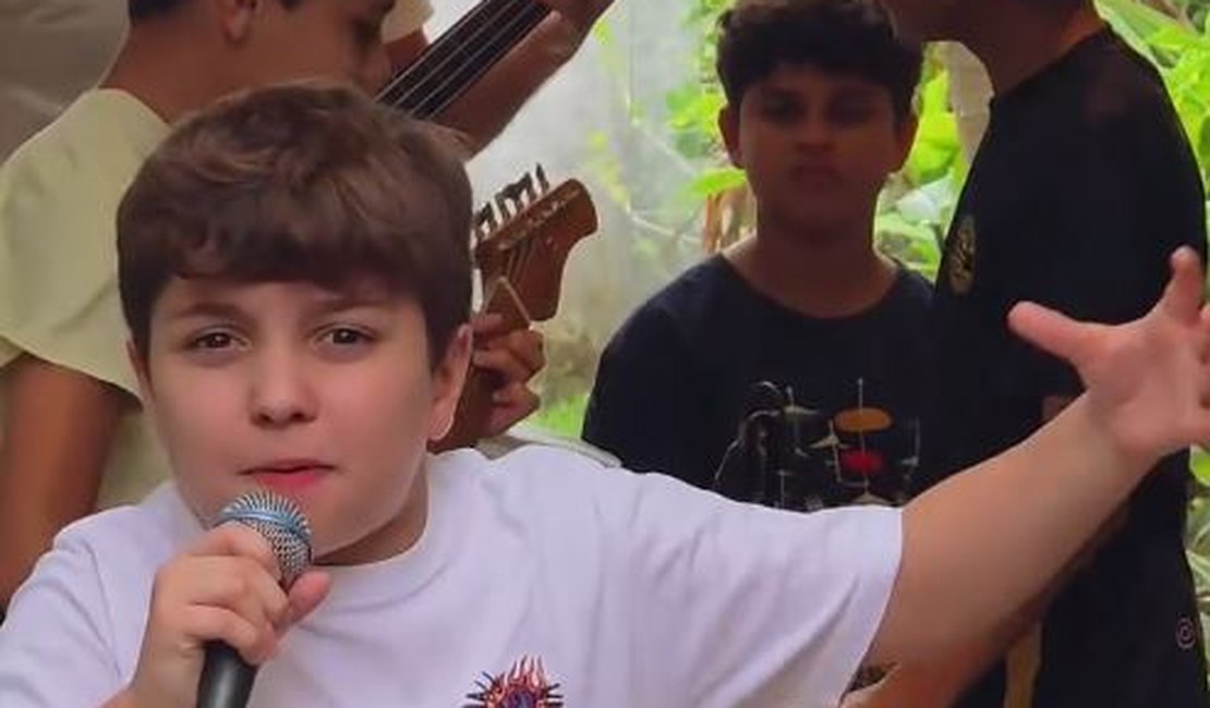 [Vídeo] Banda infantil viraliza com homenagem ao cantor Zé Ramalho