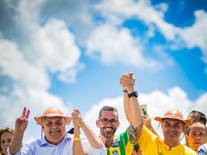 Leonardo Dias percorre municípios de Alagoas ao lado de Alfredo Gaspar