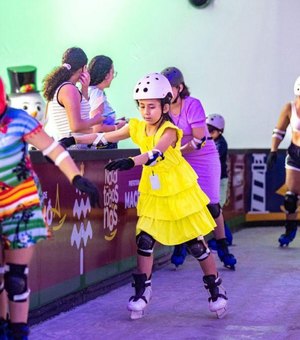 Três bairros de Maceió ganham pista de patinação no Natal de Todos Nós