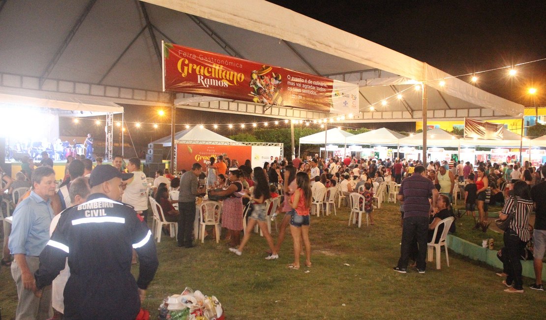 Feira gastronômica reúne empreendedores do Graciliano Ramos