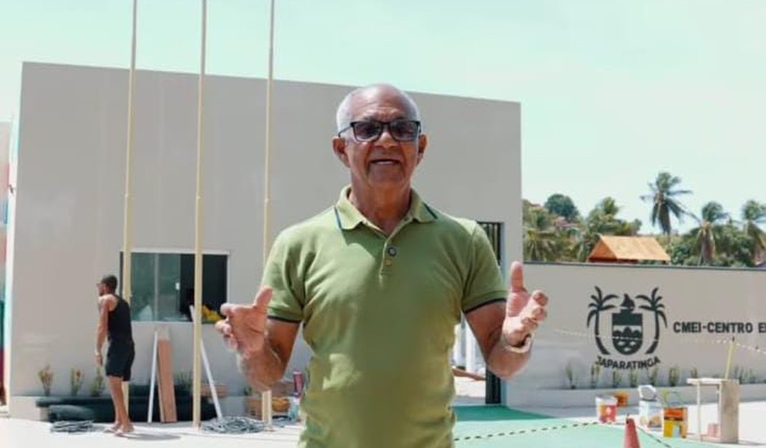 Prefeito de Japaratinga anuncia inaugurações de novas obras