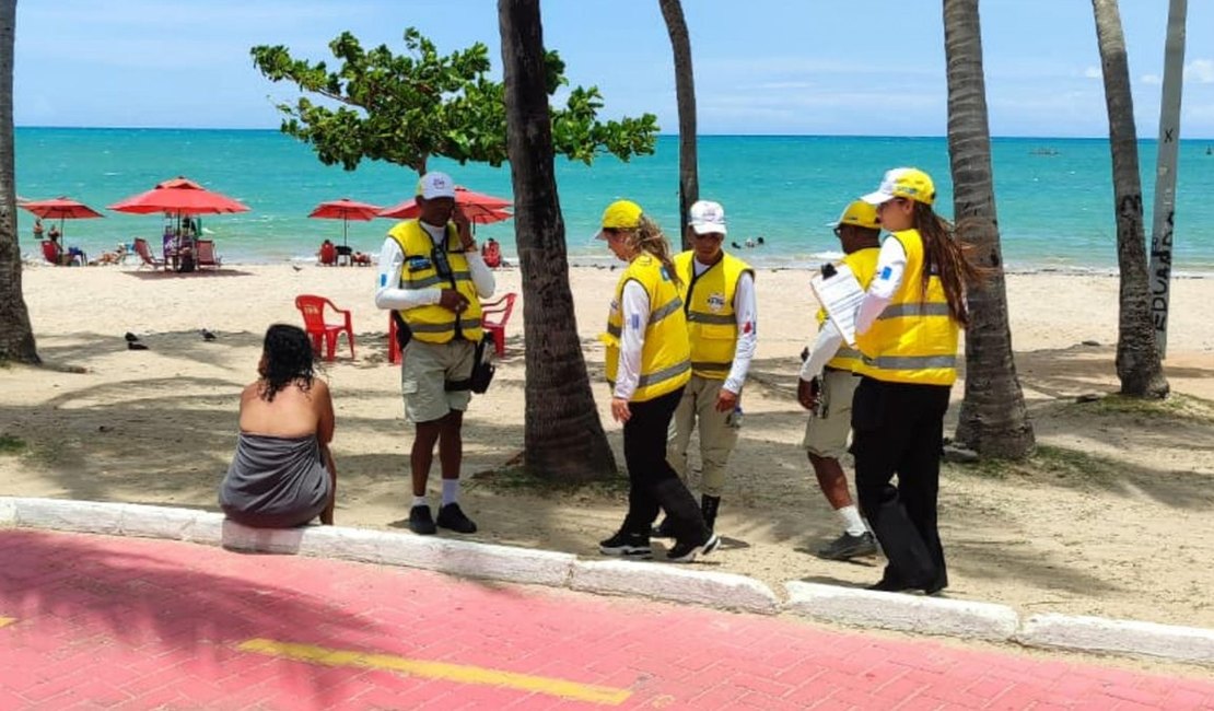 Mulher que estava desaparecida é localizada na orla de Ponta Verde, em Maceió