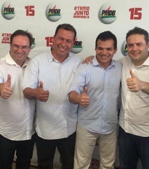 PMDB define Ricardo Nezinho e Yale como candidatos a prefeito e a  vice de Arapiraca