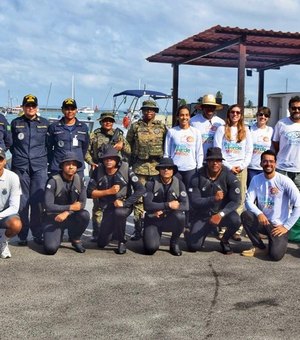 Professor da Ufal/Penedo participa de operação de proteção à biodiversidade marinha na BA