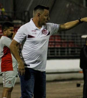 Doriva comenta chances perdidas pelo CRB contra o São Bento: 'Você fica ansioso'